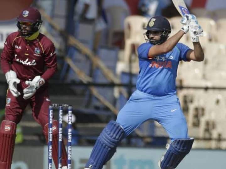 Rohit Sharma hitman avatar was shown in Mumbai ODI, West Indies team lost badly to India

