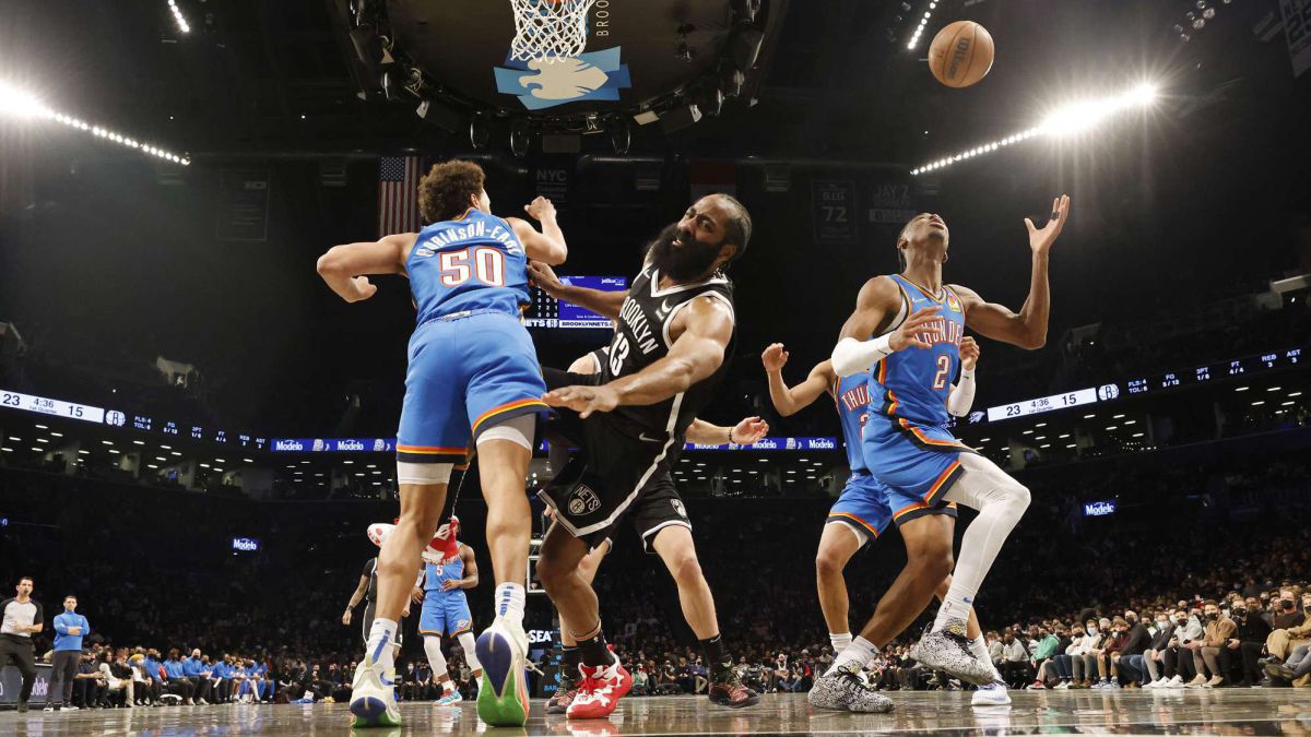 Los Thunder se meriendan a unos Brooklyn Nets "exhaustos"
