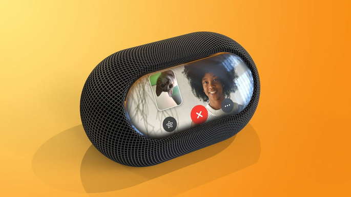 HomePod concept with screen