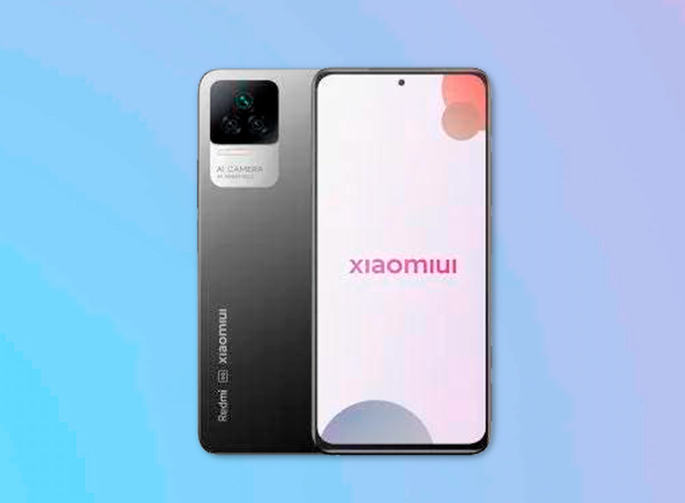 Alleged design of the Redmi K50