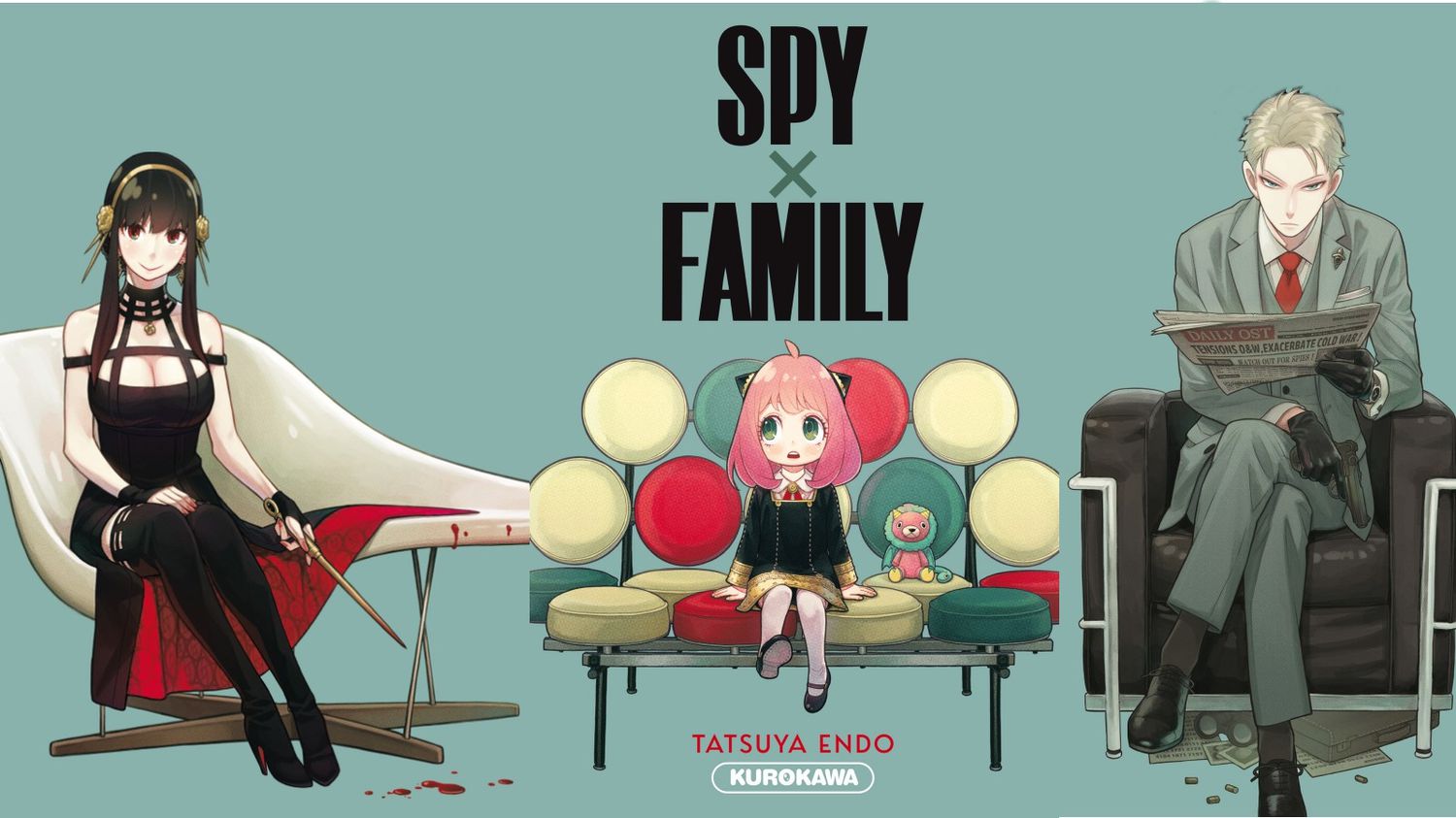 Spy x Family": more than a million manga sold in France, the release of the  anime in April 2022