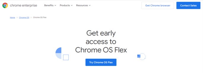 Google: Search page may hold a surprise Google Chrome Flex operating system