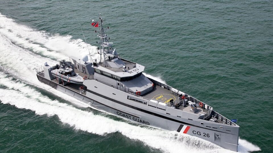 The Trinidad and Tobago Coast Guard killed a one-year-old baby