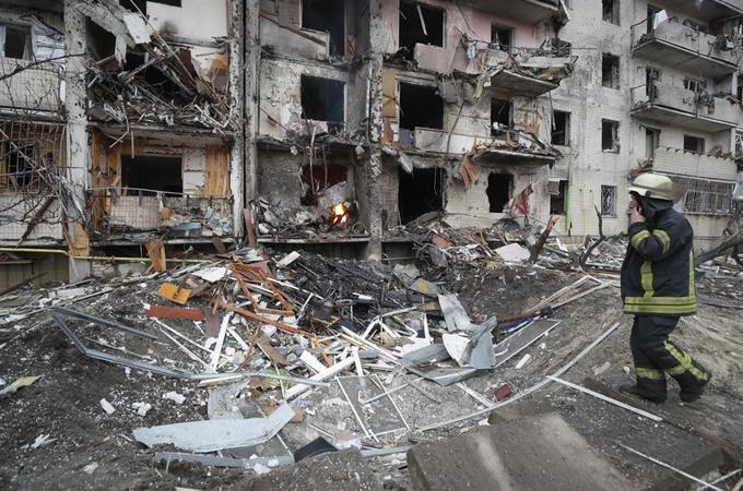La ONU indica que al menos 25 civiles han muerto por bombardeos en Ucrania