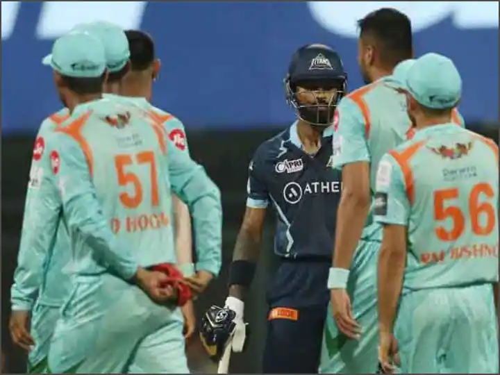 GT vs LSG: This was Krunal Pandya's reaction after firing brother Hardik, now the video is going viral

