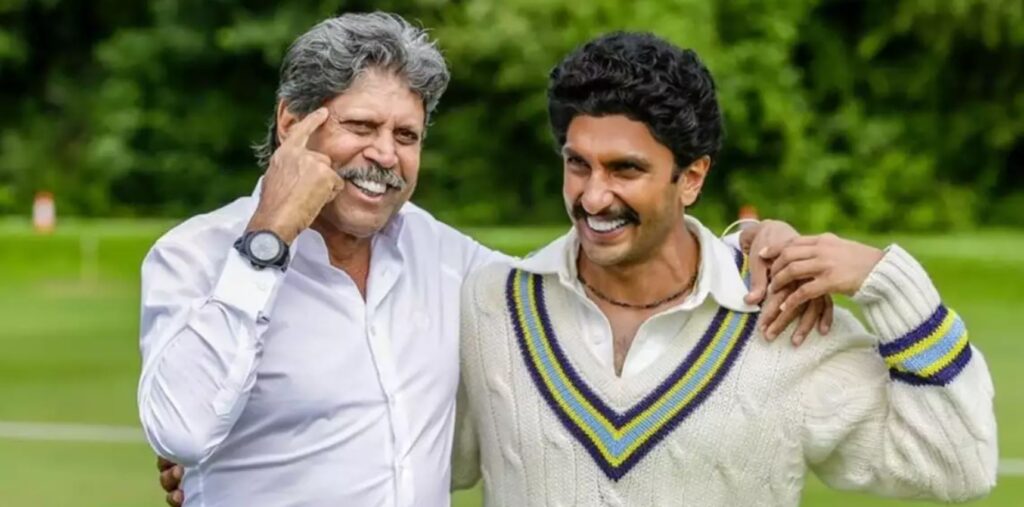 Kapil Dev was not impressed when he first saw the Bollywood movie 83