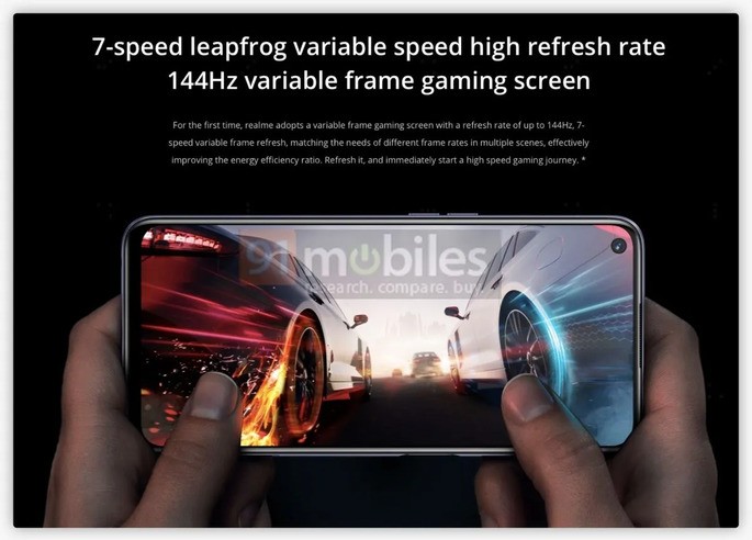 Realme 9 5G is the next cheap smartphone with a 144 Hz screen Realme 9 5G