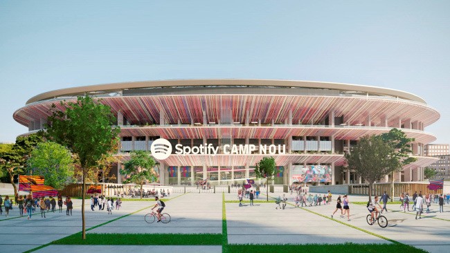 Barcelona Spotify Camp Nou Stadium