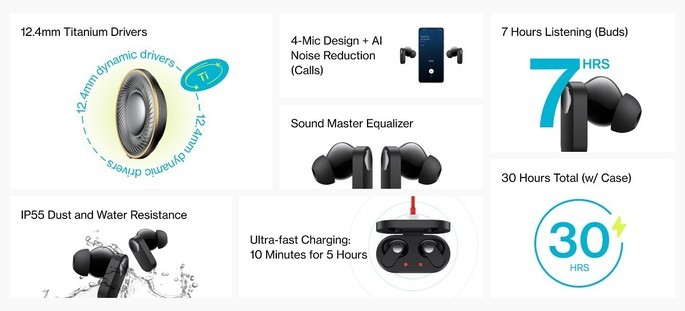 OnePlus North Earbuds