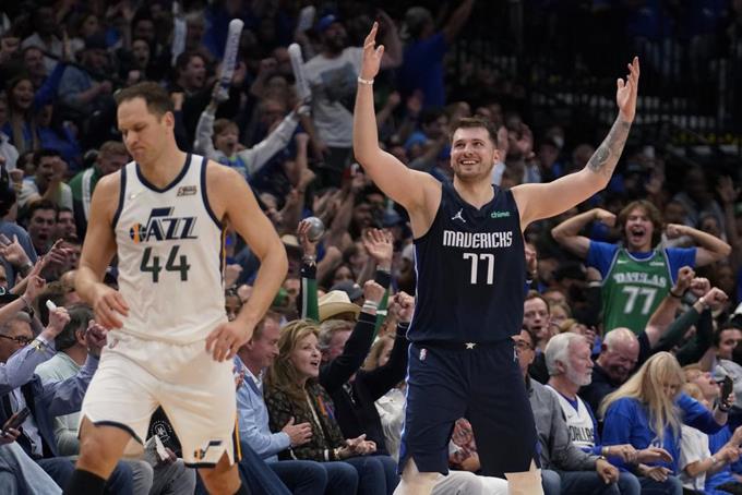 Doncic scores 33 points, Mavericks beat Jazz and lead series 3-2


