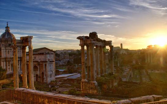 The winter solstice was an important cultural landmark in ancient Rome