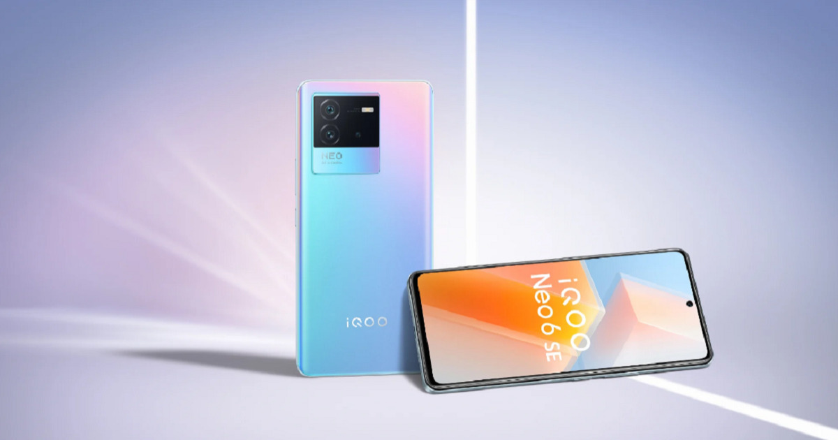 iQOO Neo6 SE is official and will please fans of smartphone games

