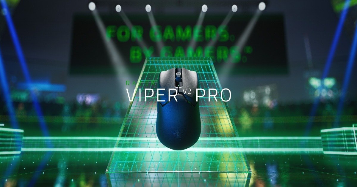 Razer Viper V2 Pro is the new competitive lightweight gaming mouse for €159

