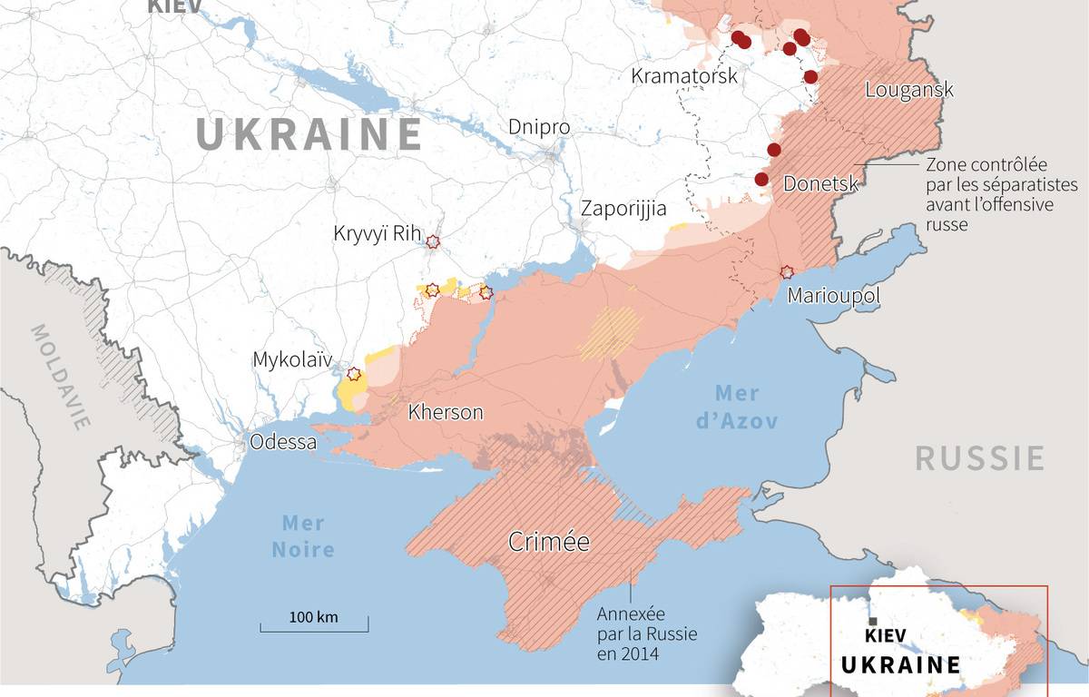 Stabilized front, NATO and oil... The war in Ukraine in infographics
