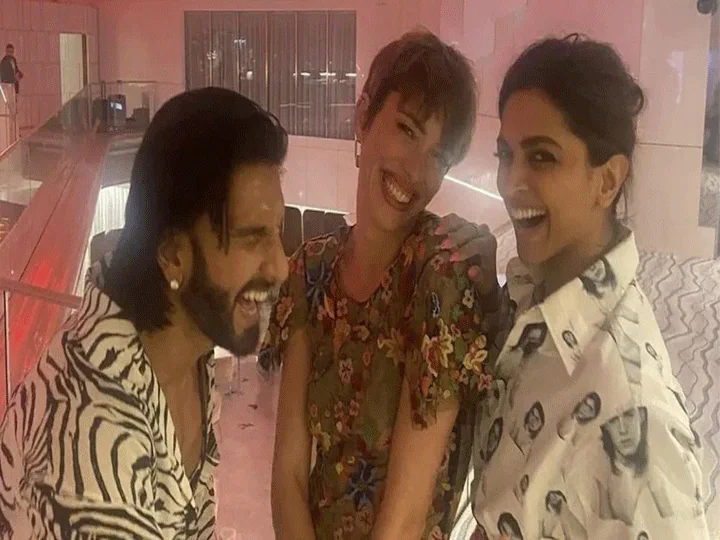Deepika and Ranveer had a lot of fun at Cannes 2022 lavish party, British actress also appeared together

