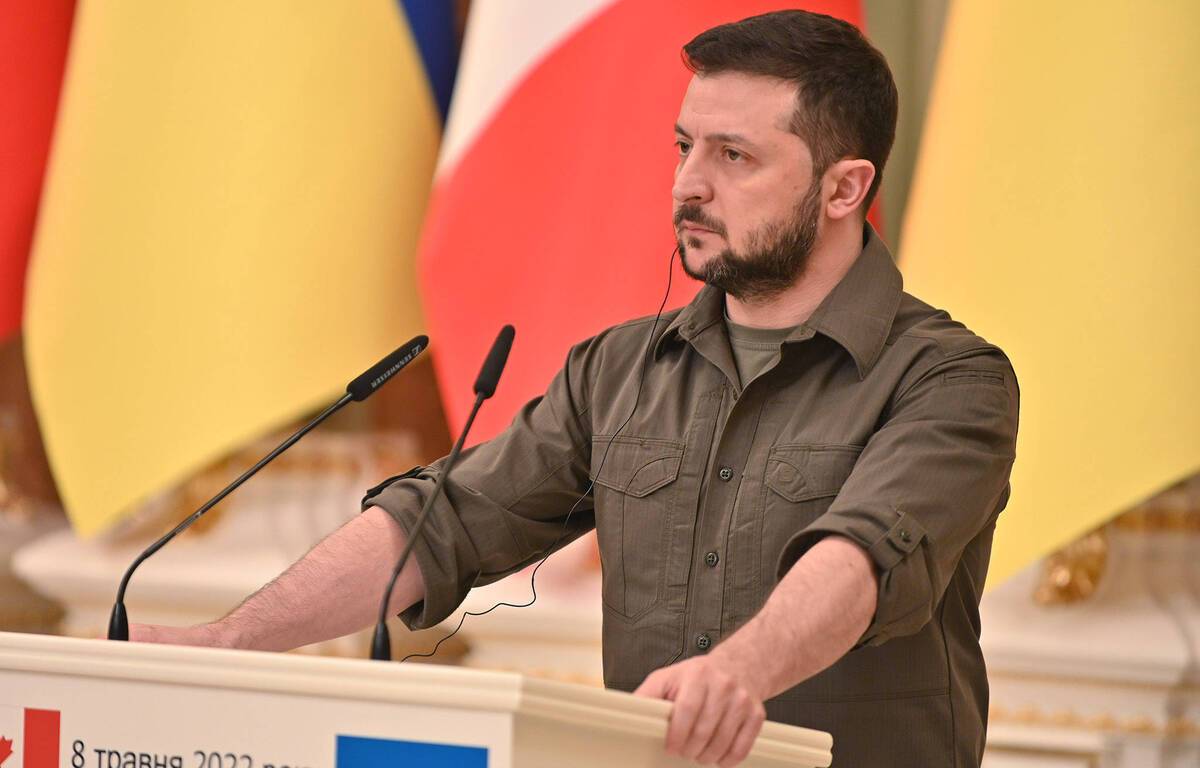 A fleece jacket by Zelensky sold for more than 100,000 euros at auction

