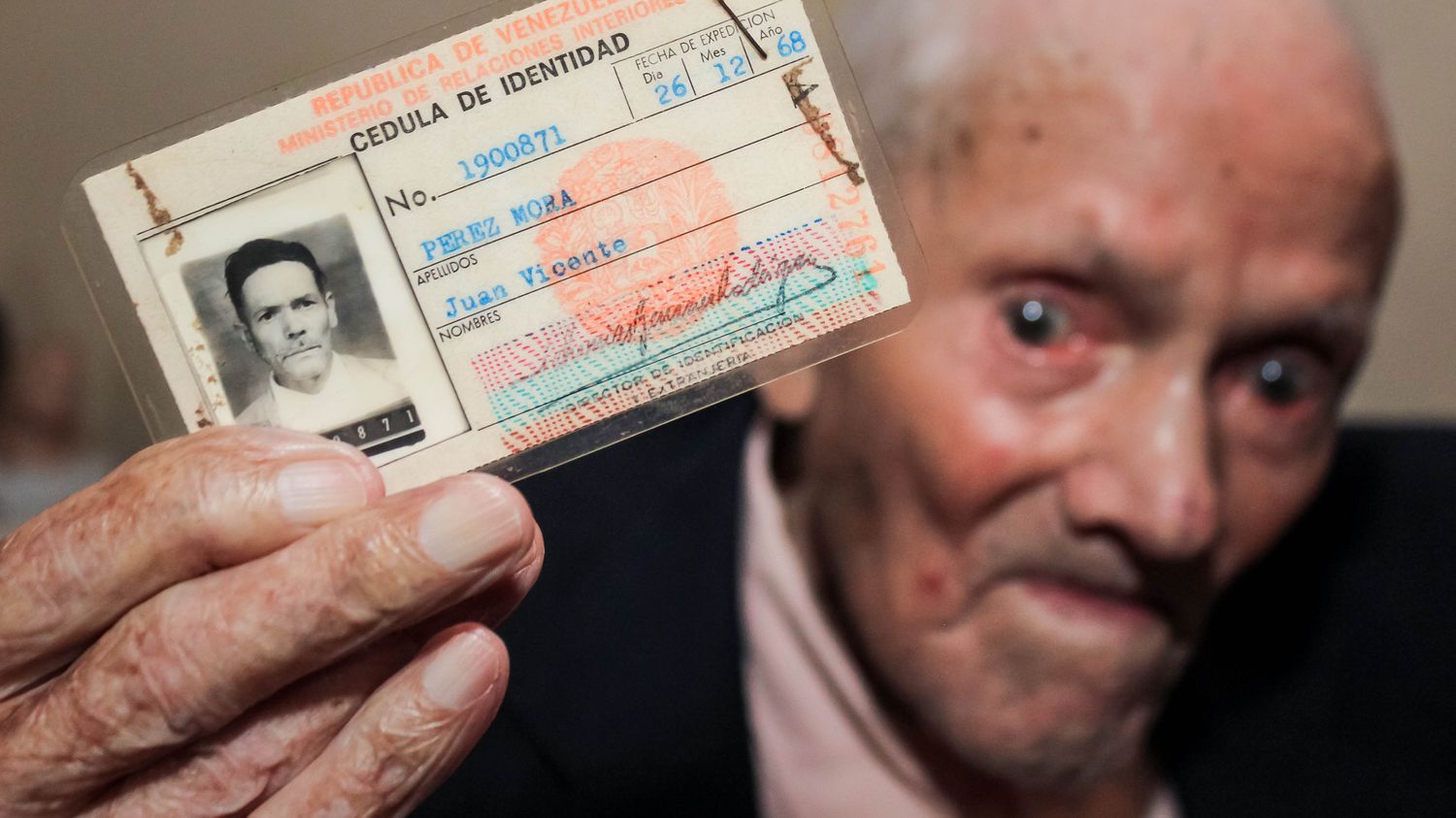 At 112, Venezuelan Juan Vicente Pérez the oldest man in the world