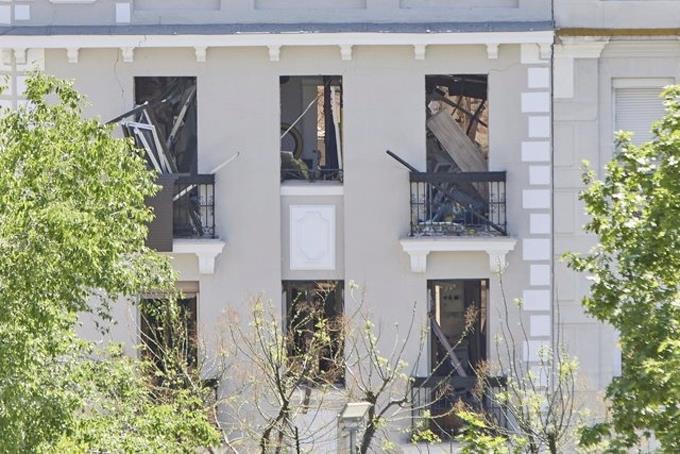 Al menos 18 heridos y dos desaparecidos por la explosión de un edificio en Madrid