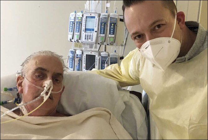 David Bennett's pig heart became infected with which virus after transplant? David Bennetts pig heart became infected with which virus after