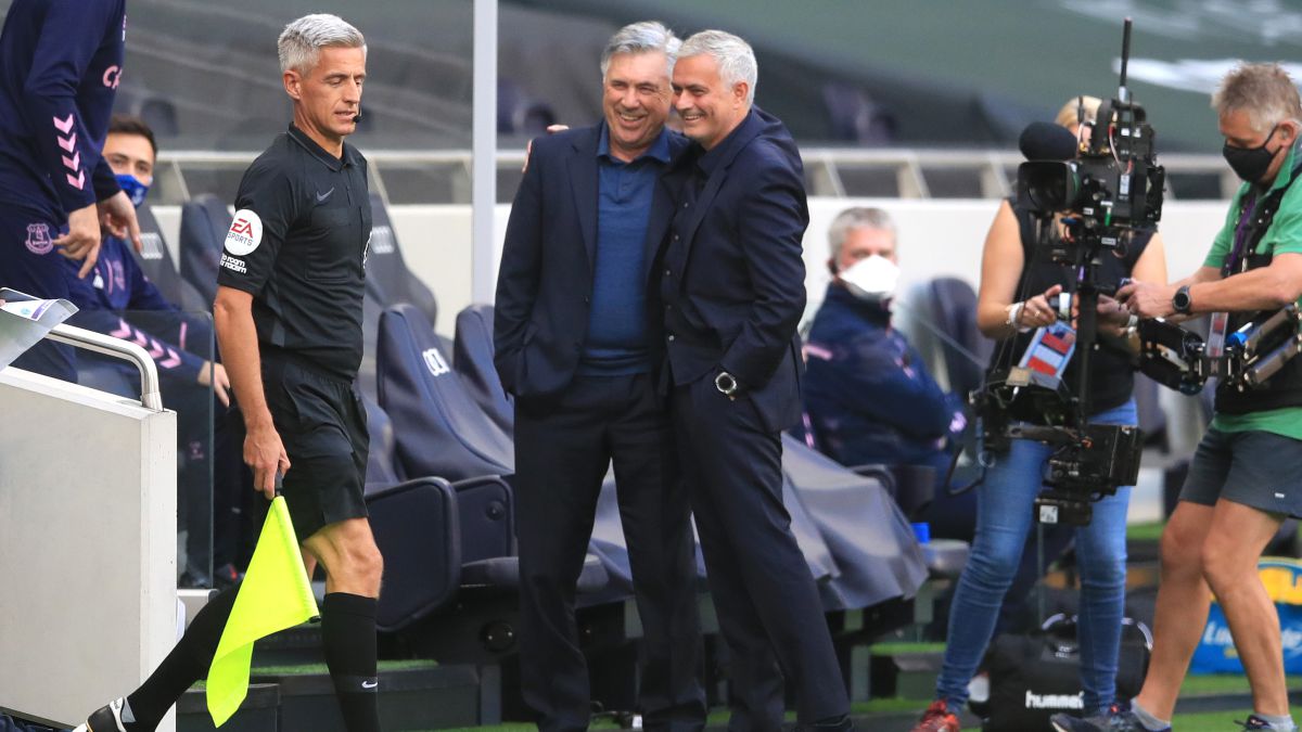 Mourinho y Ancelotti