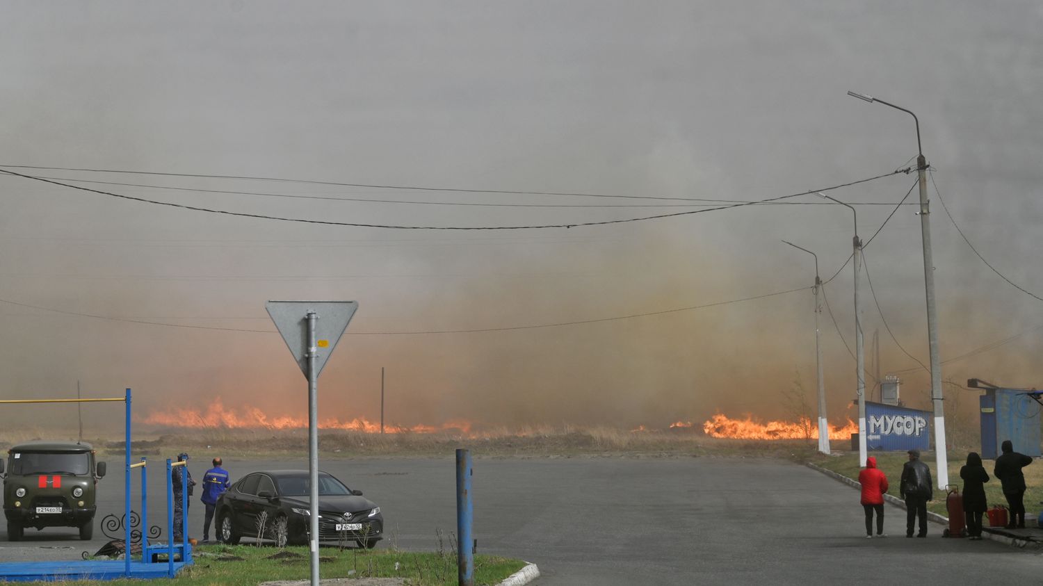 Fires in Siberia: 200 buildings on fire and at least five dead, according to local authorities
