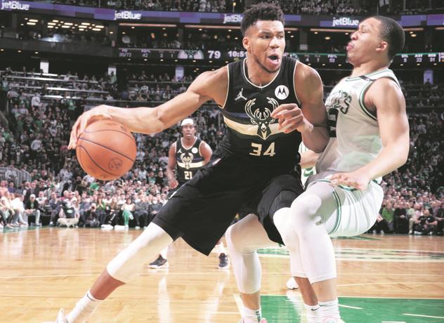 Giannis lays down law in Boston

