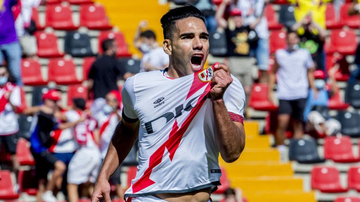 Important news with the future of Falcao in Rayo Vallecano

