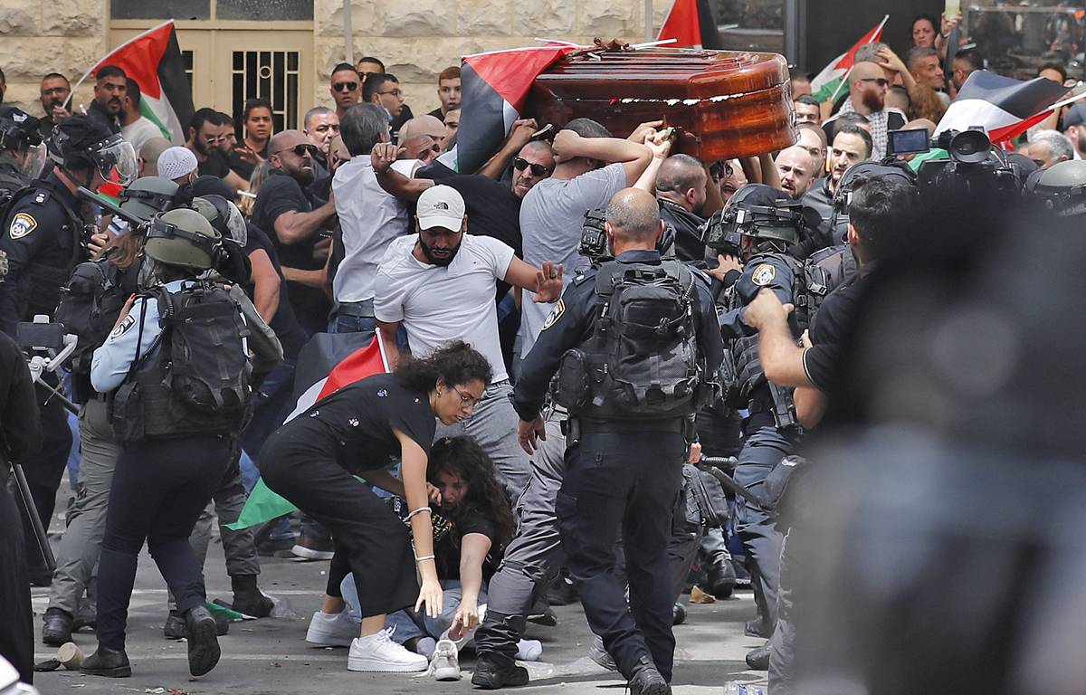 Israel investigates police charge at Shireen Abu Akleh funeral
