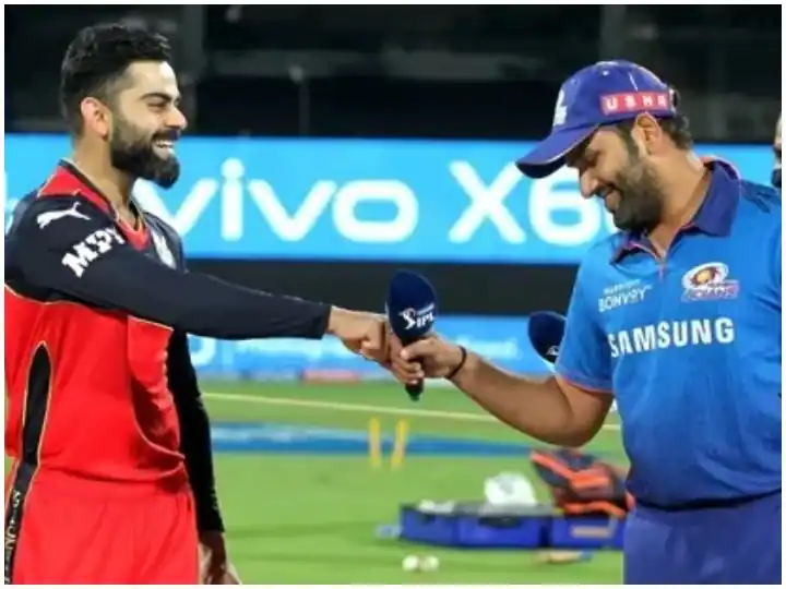 Kohli-Rohit match in IPL, Rohit said 'all the best' after leading RCB to playoffs


