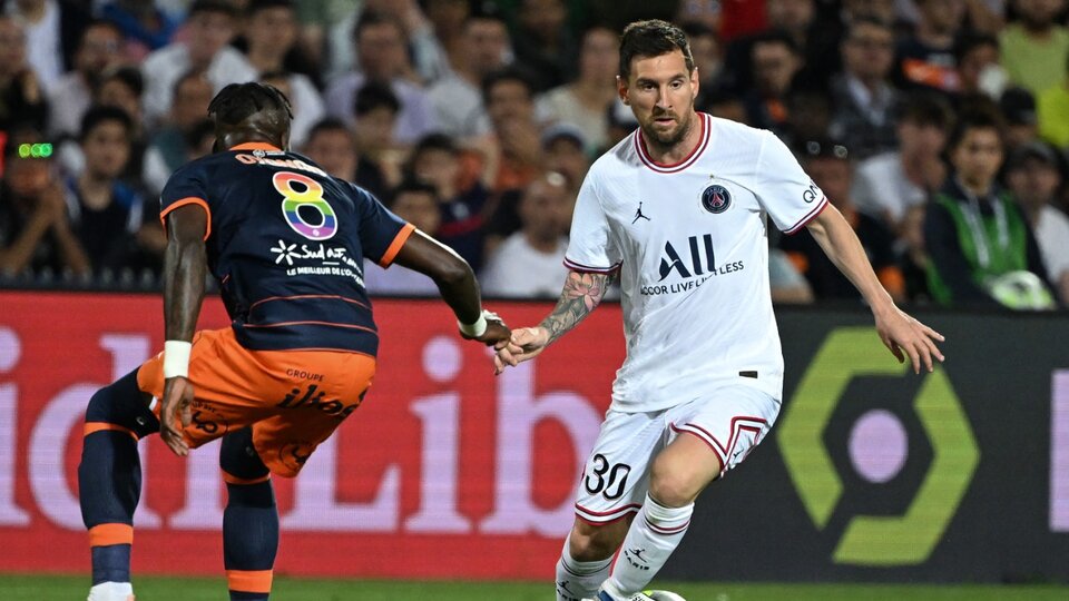 Messi contributed two goals to PSG's victory
