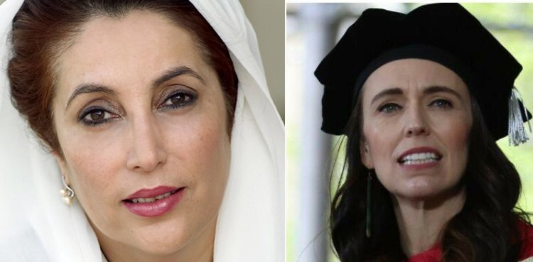 New Zealand Prime Minister Jacinda Arden pays tribute to Benazir Bhutto
