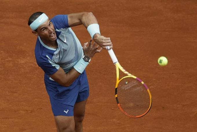 Rafael Nadal returns with victory against Miomir Kecmanovic at Mutua Madrid


