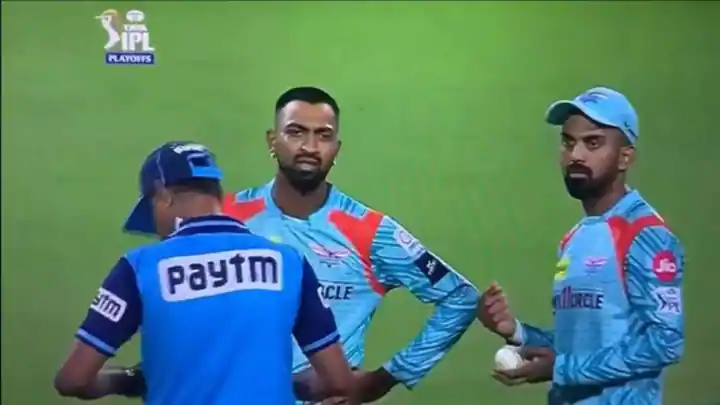 Rahul and Krunal Pandya clashed with the referee during the match against RCB, find out what the whole thing was about

