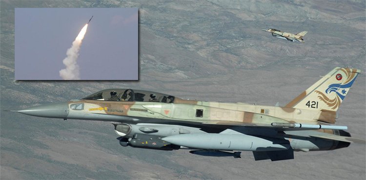 Russia fires missiles at Israeli planes
