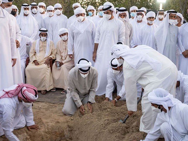 President of the United Arab Emirates Sheikh Khalifa bin Zayed Al Nahyan buried - Express Urdu