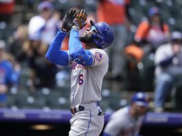 Starling Marte homers in Mets' win over Rockies


