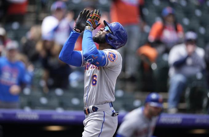 Starling Marte homers in Mets' win over Rockies


