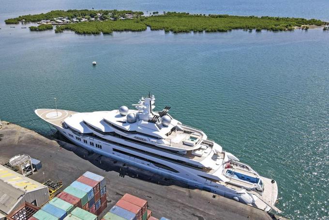 Yacht of another Russian oligarch is confiscated by the US

