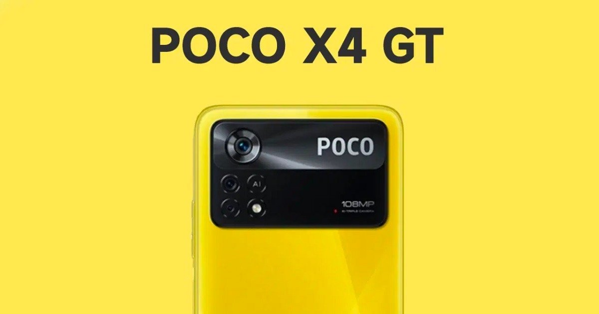 POCO X4 GT: the arrival date of the Xiaomi smartphone is confirmed


