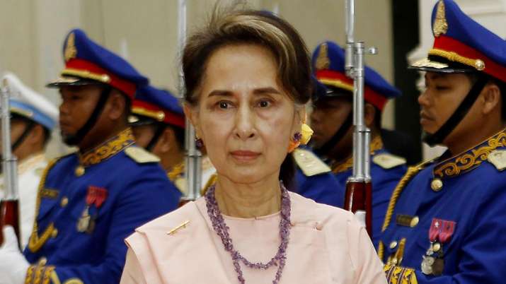  How has Suu Kyi been after the coup in Myanmar?  The new rulers of the country told
