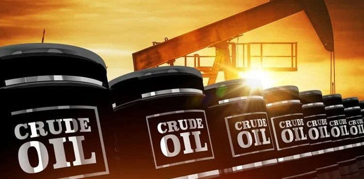Decline in crude oil prices in the global market
