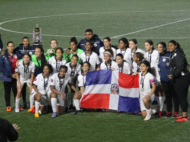 Selección femenina dominicana Sub-15 subcampeona del Torneo Uncaf FIFA