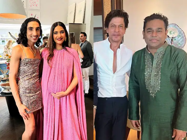 Entertainment Live: Sonam Kapoor's baby shower, Shah Rukh Khan's photo with AR Rahman goes viral

