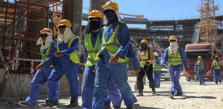 Extreme heat: The Saudi government provided great relief to the workers
