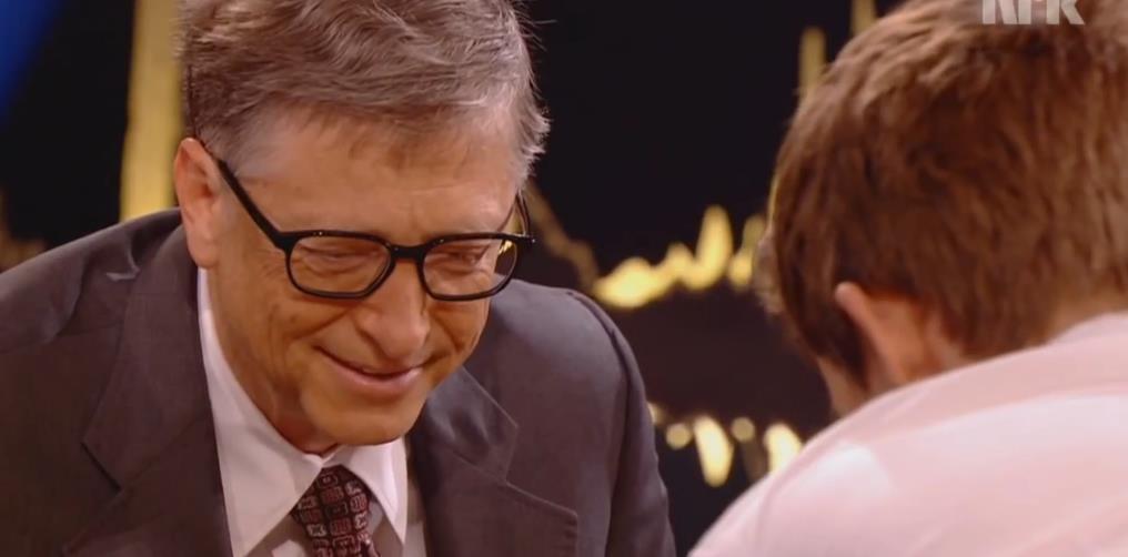 Bill Gates pierde al ajedrez