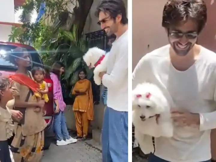 Karthik Aryan heard the story of 'Bhool Bhulaiyaa 2' from the poor girl, the funny video will touch the heart