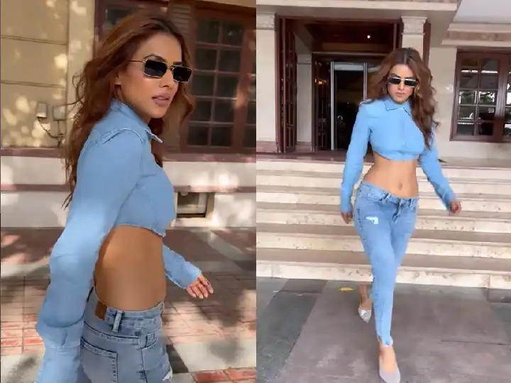 Nia Sharma shared the video and told fans the correct way to walk, she said: don't walk like...

