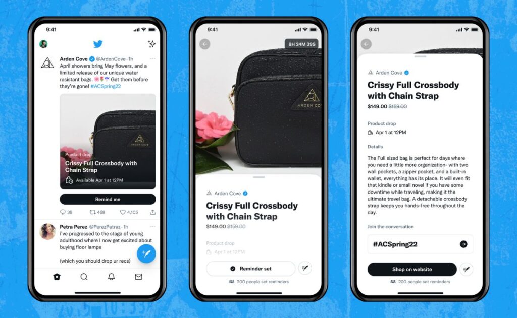 Product Drops the new Twitter tool for ecommerce