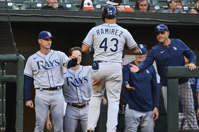 Rays cut bad streak, with victory over Orioles, Francisco Mejía 4-4


