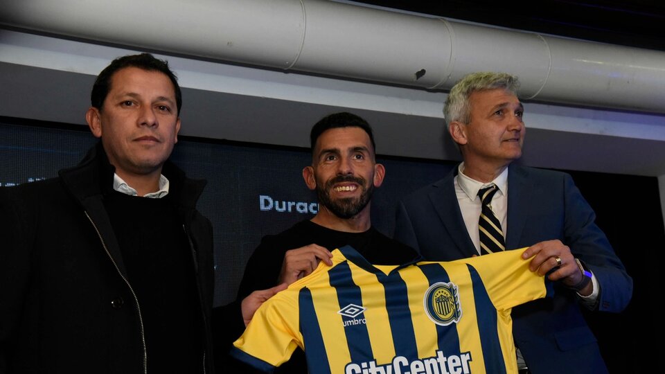 Rosario Central: Tevez already put on the Central DT diver

